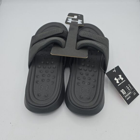 Under Armour Women’s UA Ignite 7 SL Slides Athletic Sandals Flip Flop Size 10 - Picture 4 of 8